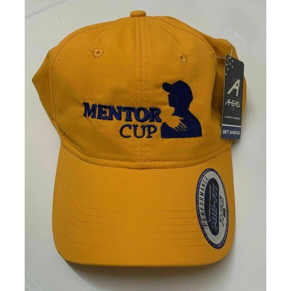 NWT New Mentor Cup Golf Ball Adjustable Cap Hat Unworn Head Gear - Picture 1 of 2